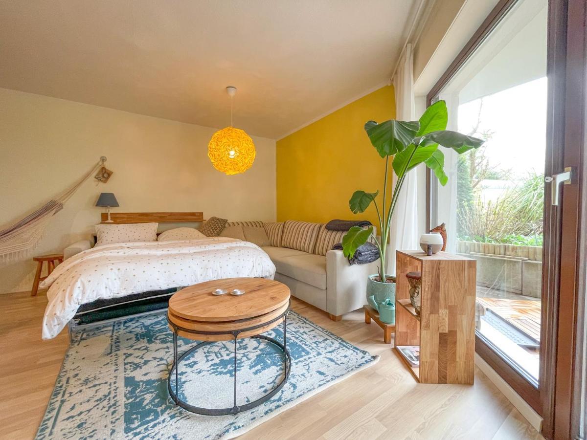 Souterrainwohnung Mit Grossem Garten Und Sauna Кассель Экстерьер фото